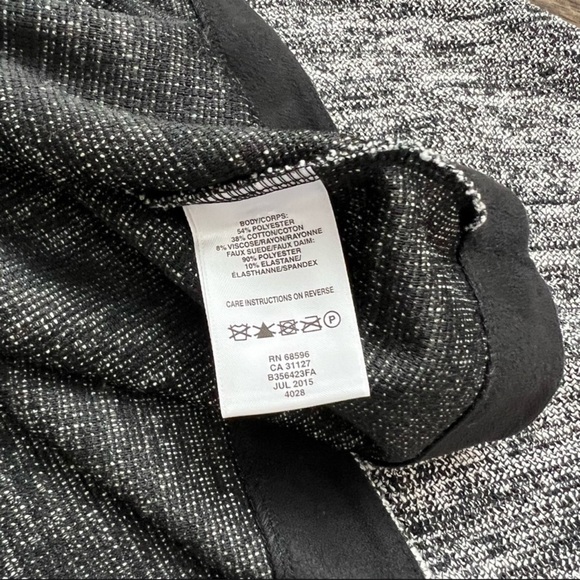 DKNY Poncho Sweater Space Dye Marled Medium Large - Picture 6 of 14